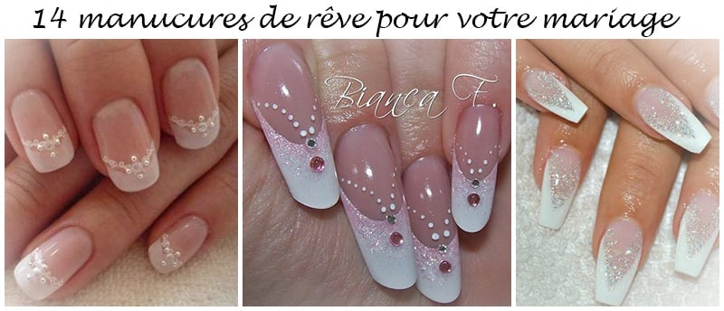 Most Beautiful Wedding Nails!