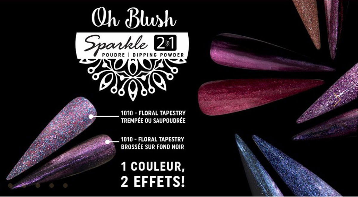 Oh Blush Sparkle - Sparkle dip power 2 effets in 1