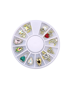 Jewel wheel -  Clear and Multicolor (12)