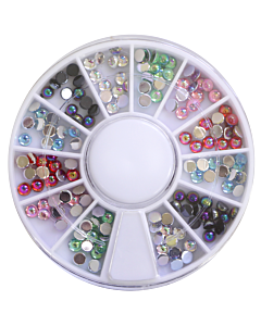Pearl Wheel - round shape - Various Colors Holographic