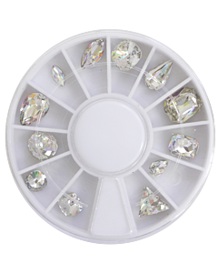 Jewel wheel -  Clear Holographic (12)