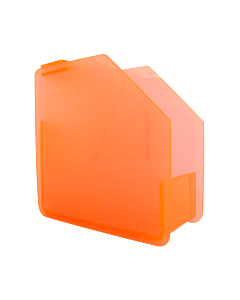 Distributeur de Forme en Acrylique Orange Fluo