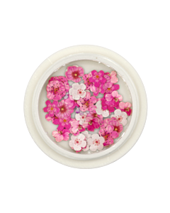 Nail Art Wood Pulp Decoration 06 - Pink Flowers