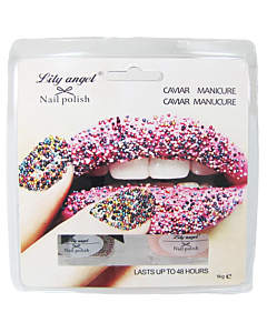 Multicolor Caviar Manicure Lily Angel Set of Nail Polish 