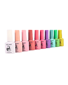 Ensemble Vernis Gel 12 pcs - Pastel