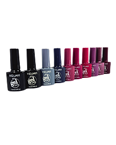 Ensemble Vernis Gel 12 pcs - Dark