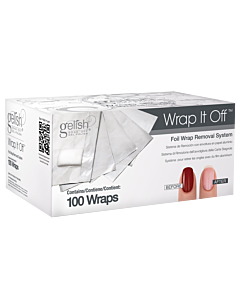 Gelish Wrap it Off - Foil Removal Kit 100pcs