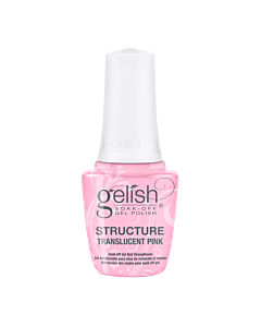 Gelish Structure Translucent Pink Durcisseur UV Rose Translucide