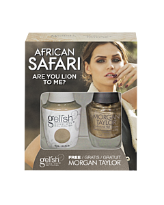 Gelish Gel Polish + Morgan Taylor Are You Lion to Me? 15 mL