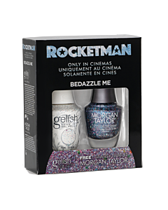 Gelish Vernis UV + Morgan Taylor Bedazzle me