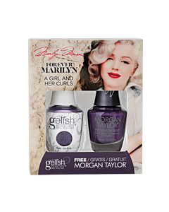 Gelish Vernis UV + Morgan Taylor A Girl and Her Curls