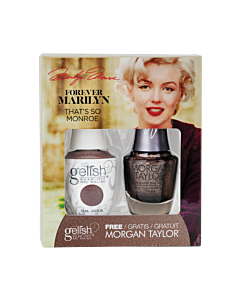 Gelish Vernis UV + Morgan Taylor That's So Monroe