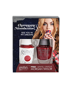 Gelish Vernis UV + Morgan Taylor See You in my Dreams