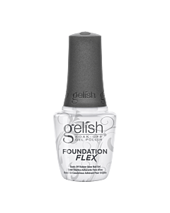 Gelish Foundation Flex Gel - Base Caoutcouc CLAIR 15mL