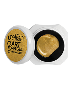 Gelish Art Form Gel - Effects Gold Metallic 5g