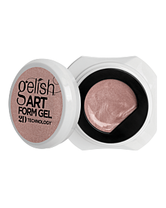 Gelish Art Form Gel - Effects Rose Gold Metallic 5g