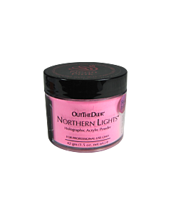 INM Poudre Northern Light Holographic Neon Pink 1.5oz