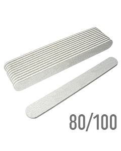 Straight Zebra Files - 80/100 W