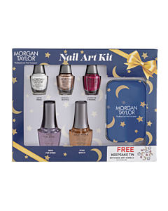 Morgan Taylor Champagne and Moonbeams Nail Art Kit