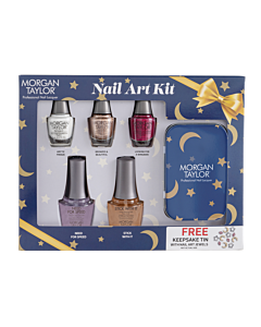 Morgan Taylor Champagne and Moonbeams Nail Art Kit