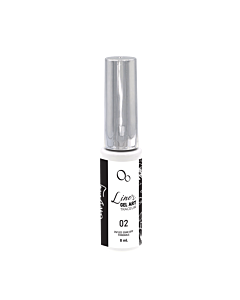 Oh Bling Liner Gel Art #02 White 8mL