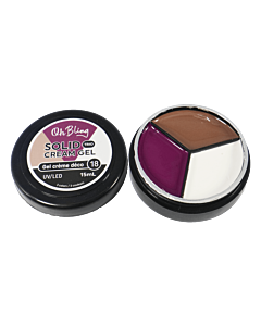 Oh Bling Solid Gel Cream Trio 15mL #18