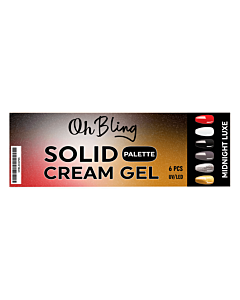 Oh Bling Solid Gel Cream Gel Palette #05 Midnight Luxe