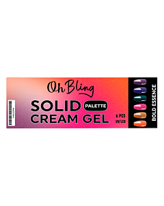 Oh Bling Solid Gel Cream Gel Palette #06 Bold Essence