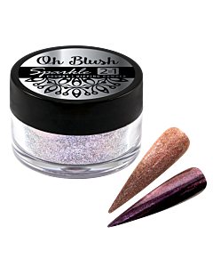 Oh Blush Sparkle 2 in 1 Powder - 1004 Teaberry Blossom (0.5oz)