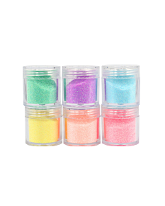 Sugar Effect Powder - Colored (6pcs)