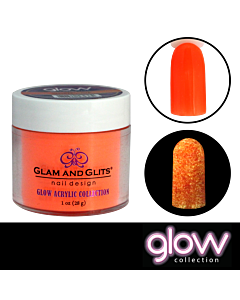 Glam and Glits Powder - Glow Acrylic GL 2012 Wicked Lava