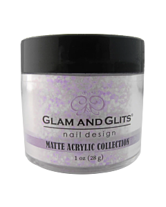 Poudre Glam and Glits Matte Acrylic MAC612 Lavender Ice