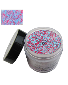 Glam and Glits Powder Matte Acrylic MAC619 Rainbow Sprinkles