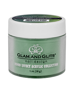 Glam and Glits Powder - Mood Effect Acrylic - ME1014 Green Light, Go!