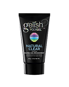 Gelish PolyGel Natural Clear Sheer - 60g