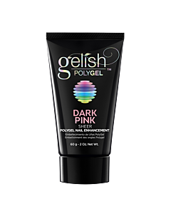 Gelish PolyGel Dark Pink Sheer - 60g