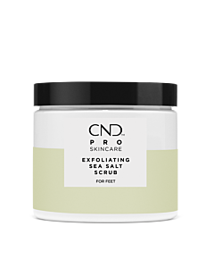 CND Pro Skincare Exfoliating Sea Salt Scrub (For feet) 18oz