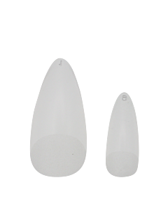 Full Cover Nail Tip -Medium Almond Matte