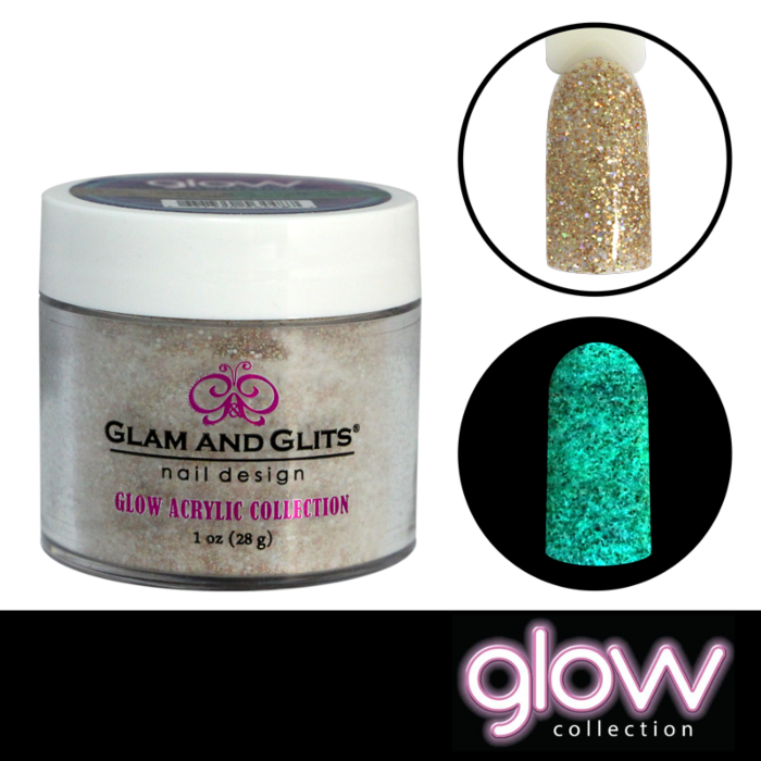 Glam and glits glow in the dark hotsell