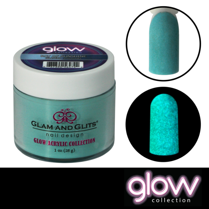 Glow acrylic outlet powder