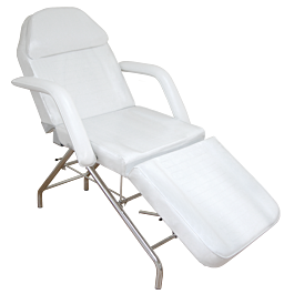 Manual White Adjustable Aesthetic Chair