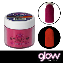 Glam and Glits Powder Glow Acrylic GL 2048 Infrared