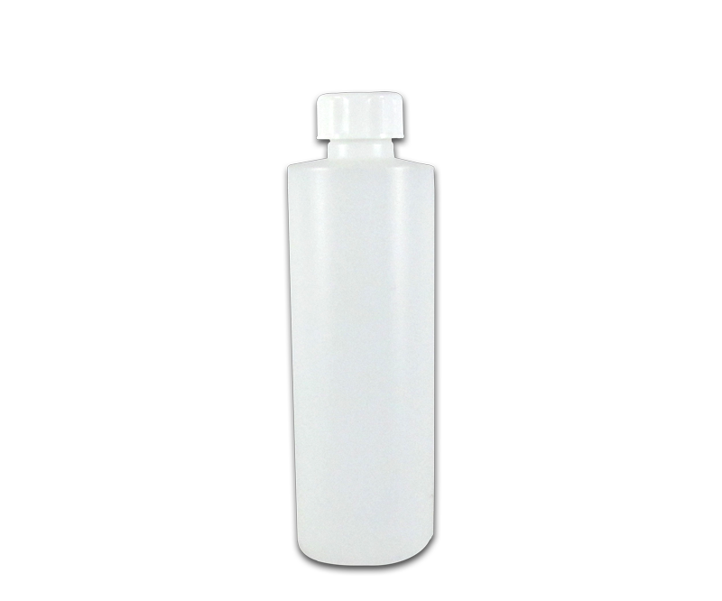Bouteille en plastique blanc 250ml avec bouchon à vis Aromadis