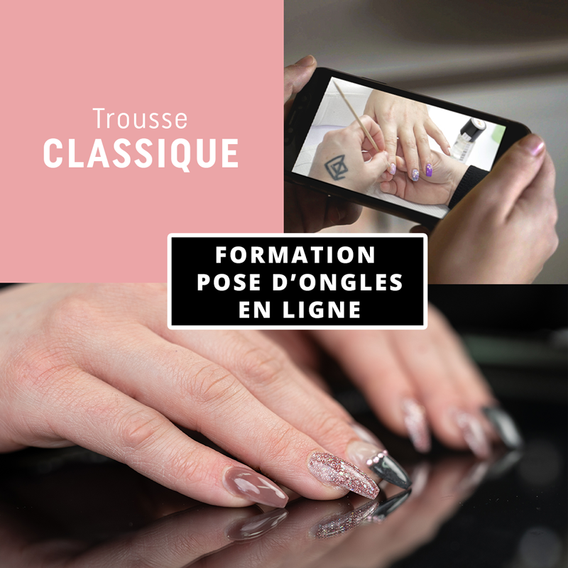 Formation en ligne Pose d'ongles Résine & Gel - La Classique