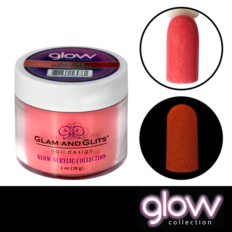 Glam and Glits Powder Glow Acrylic GL 2042 Smolder