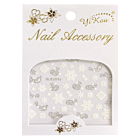 3-D Nail Sticker model Flowers and Snowflakes BLE256J