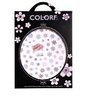 3-D Nail Sticker model Snowflake CA-117