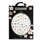 3-D Nail Sticker model Butterfly and Flower CA-423