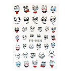 3D Nail Sticker model Eyes and Mouth  STZ-CS232