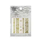 3-D Nail Sticker model Lace Gold HBJY010